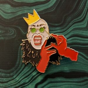 Sasha Velour Drag Race Enamel Pin And Patch BUNDLE